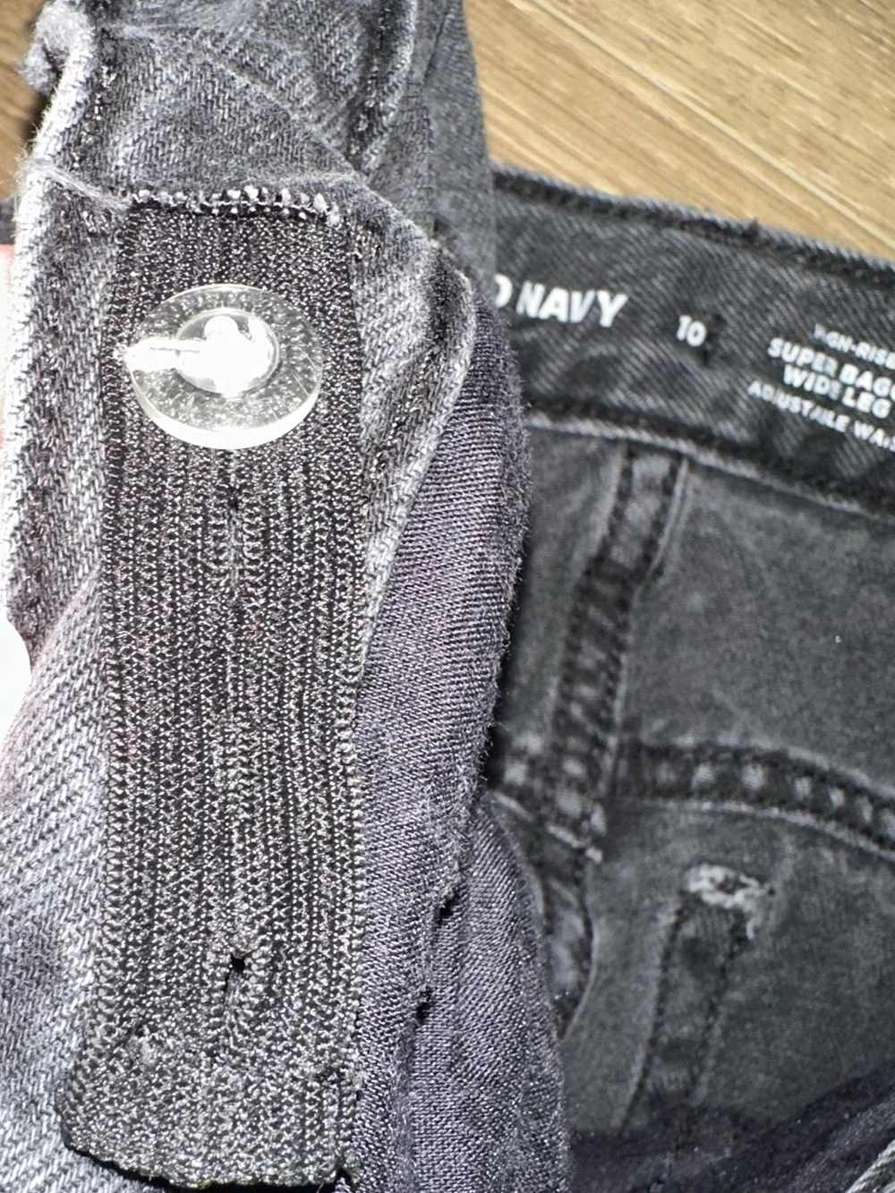 Old Navy Dark Indigo Wide-Leg Jeans